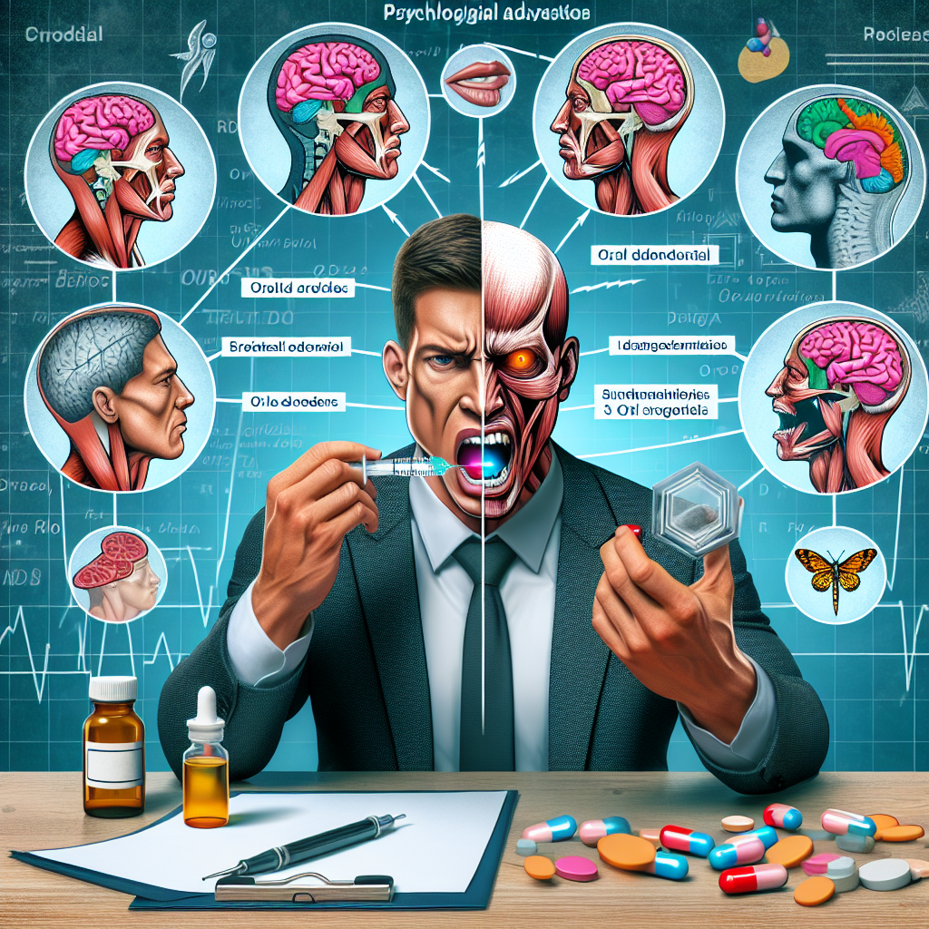 Adaptaciones psicológicas al usar Esteroides orales