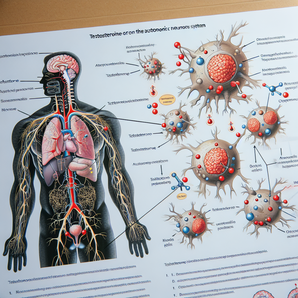 Cómo afecta Testosterona al sistema nervioso autónomo