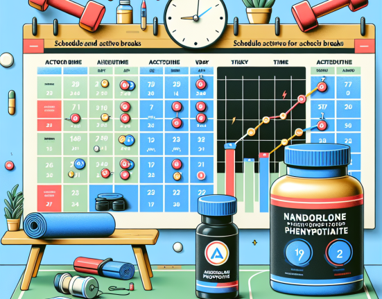 Cómo programar descansos activos mientras usas Fenilpropionato de nandrolona