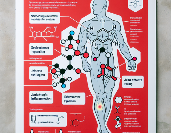 ¿Puede Enantato de testosterona causar inflamación articular?