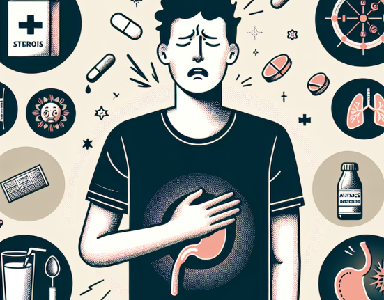 Qué hacer si Mezcla de esteroides causa ardor estomacal