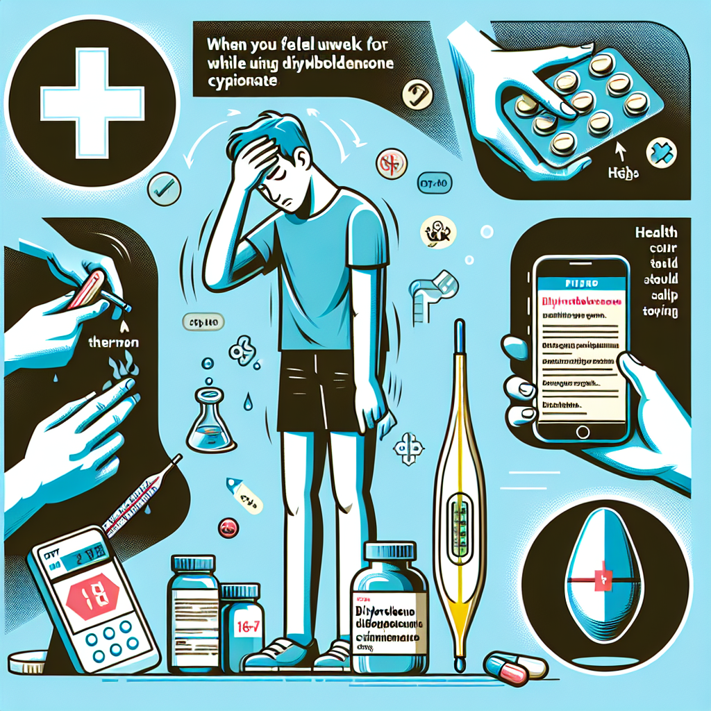 Qué hacer si te sientes enfermo usando Dihidroboldenona Cipionato