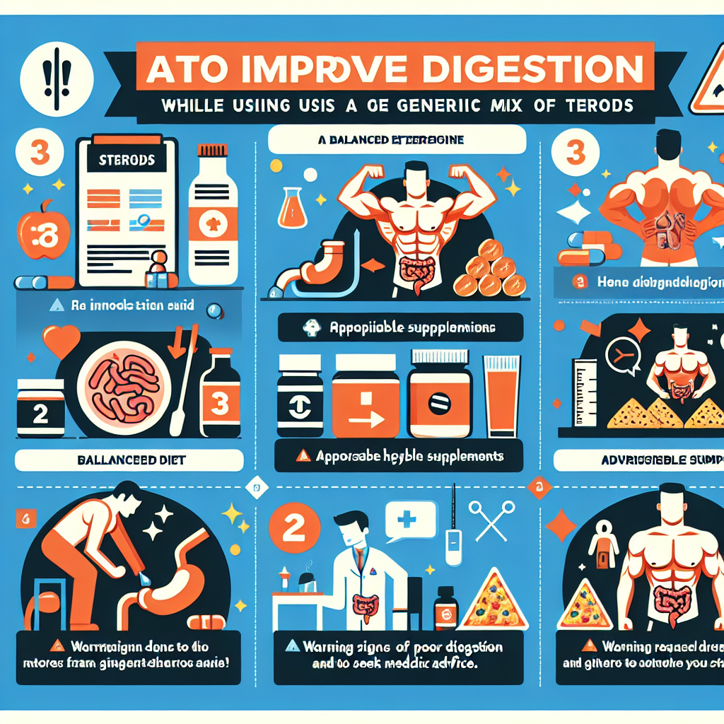 Cómo mejorar tu digestión mientras tomas Trembolona mix (mezcla de trembolona)