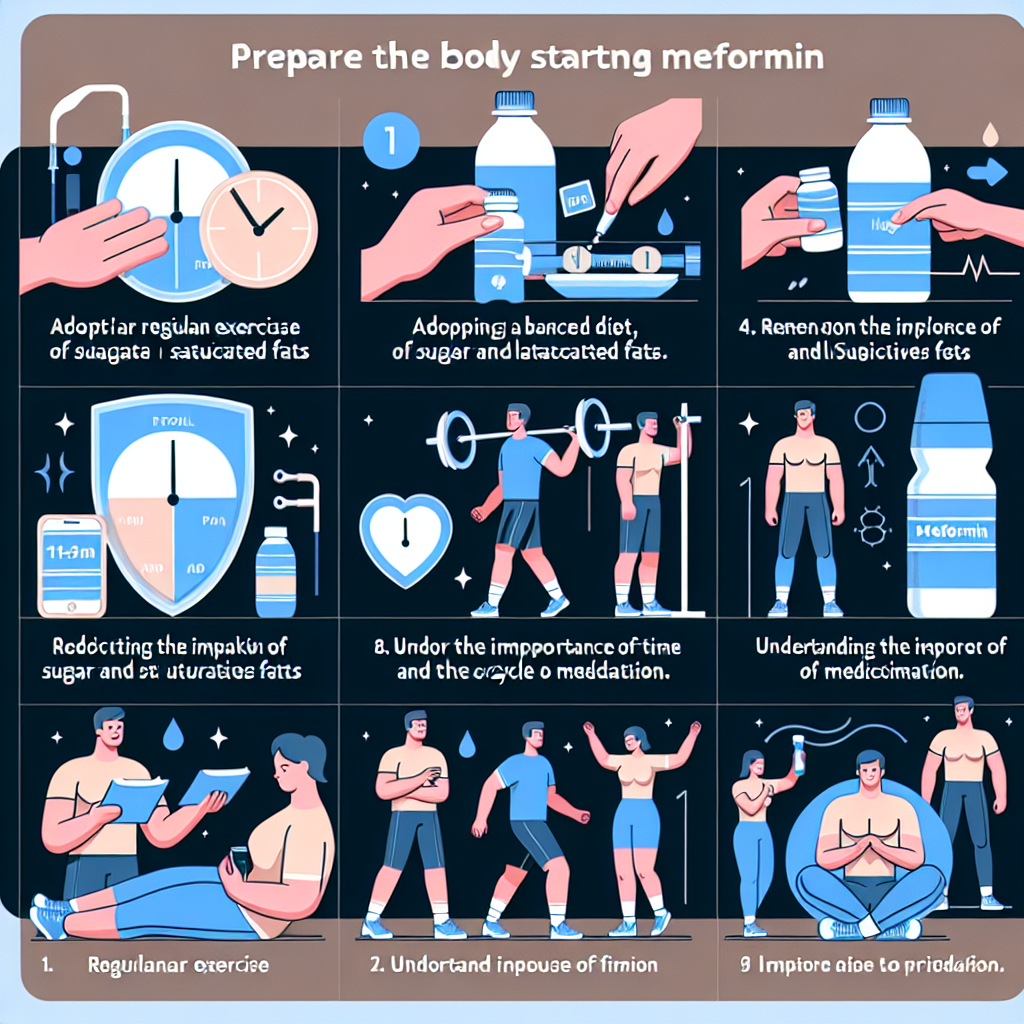 Cómo preparar el cuerpo antes de comenzar Metformin Hydrochlorid