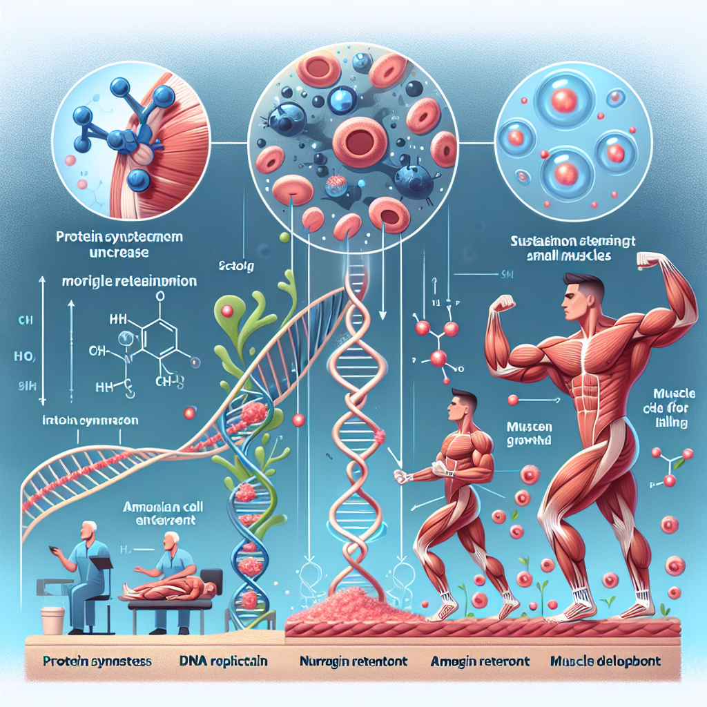 Cómo responde la musculatura pequeña a Sustanon