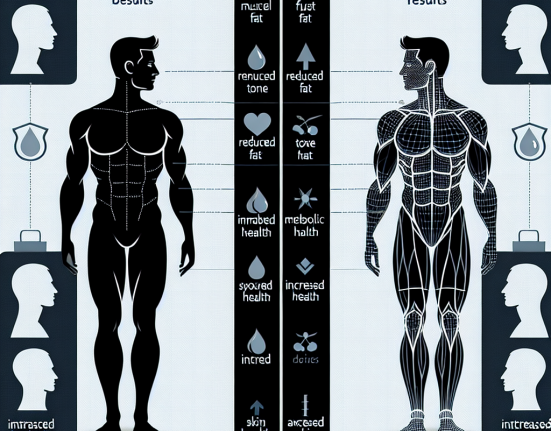 Diferencias entre resultados físicos y estéticos con CLA