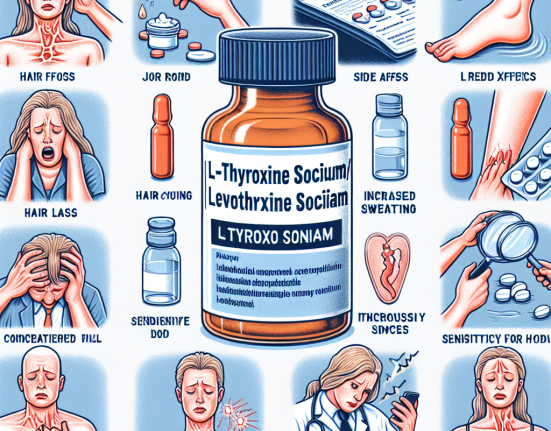 Efectos secundarios comunes del uso de L-Thyroxine Sodium/Levothyroxine Sodium (LT4 sodium)