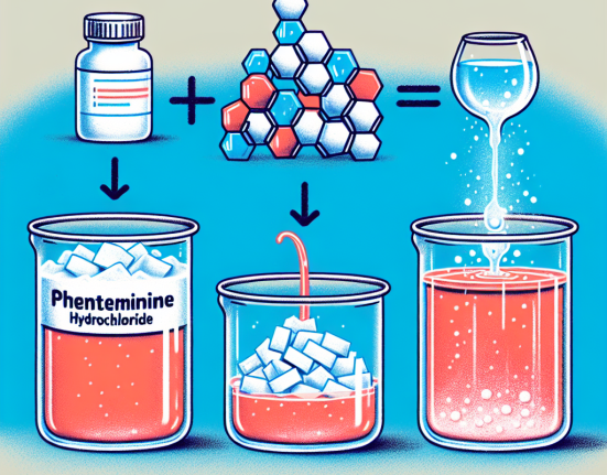 Qué ocurre al mezclar Phentermine Hydrochlorid con alcohol
