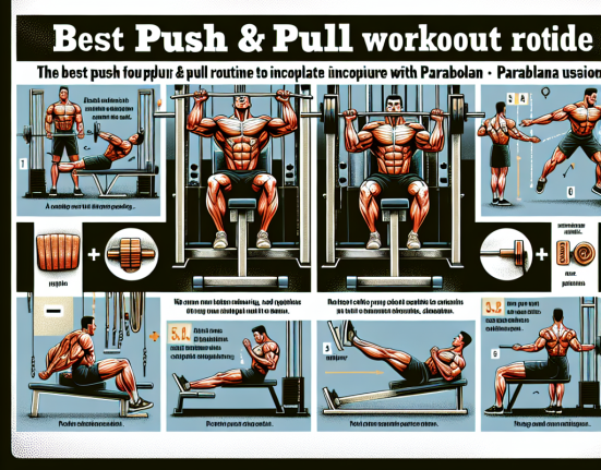 Qué rutina de empuje y tracción va mejor con Parabolan