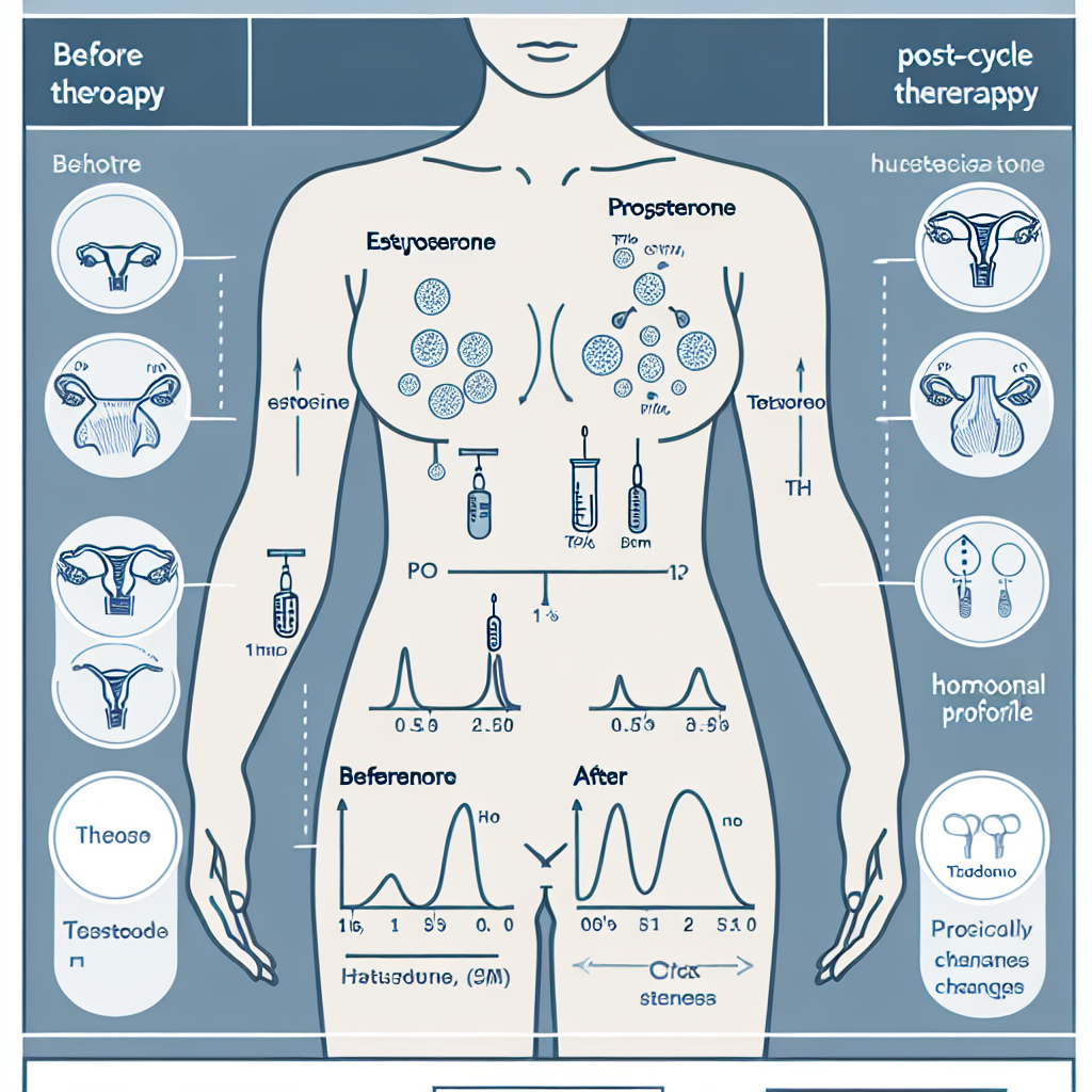 Cómo afecta Terapia post-cíclica al perfil hormonal femenino