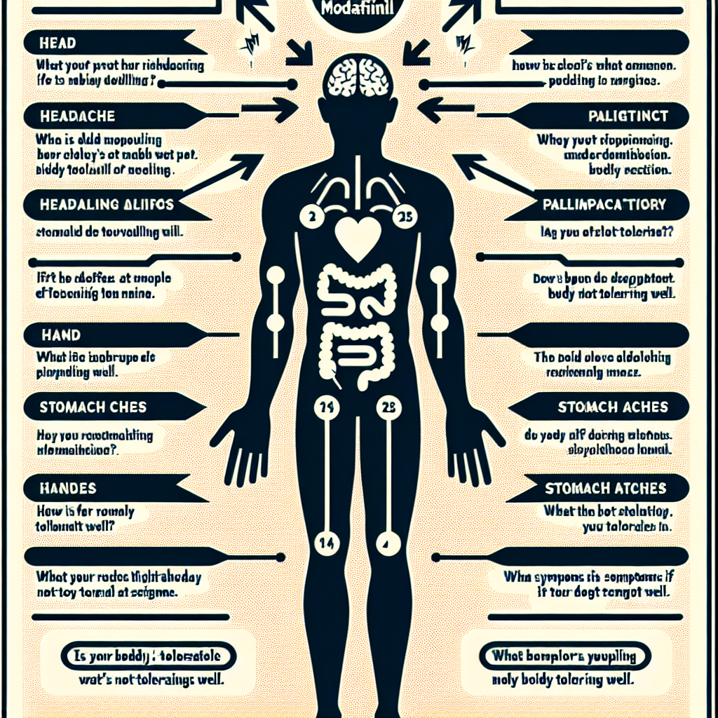 Cómo saber si tu cuerpo tolera bien Modafinil (Provigil)