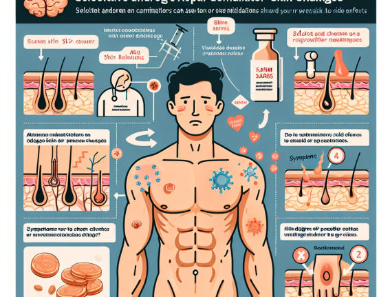 Qué hacer si SARMs produce cambios en la piel