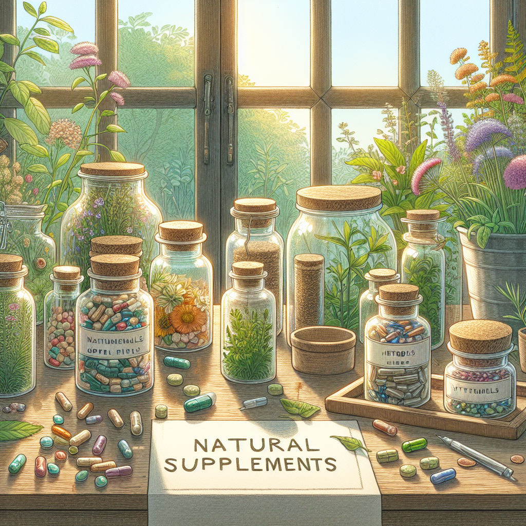 Qué suplementos naturales equilibran el uso de Vitamines