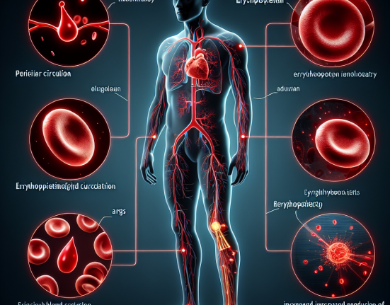 Cómo afecta Erythropoietin a la circulación periférica