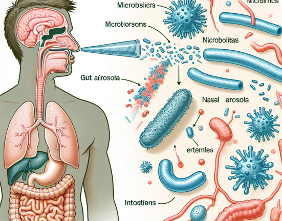 Cómo reacciona la microbiota intestinal a Aerosoles nasales