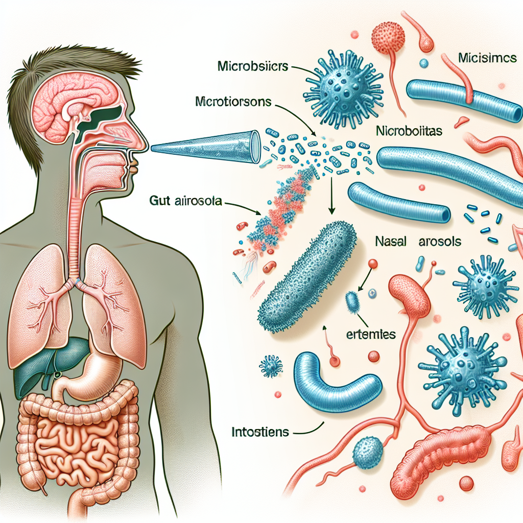 Cómo reacciona la microbiota intestinal a Aerosoles nasales