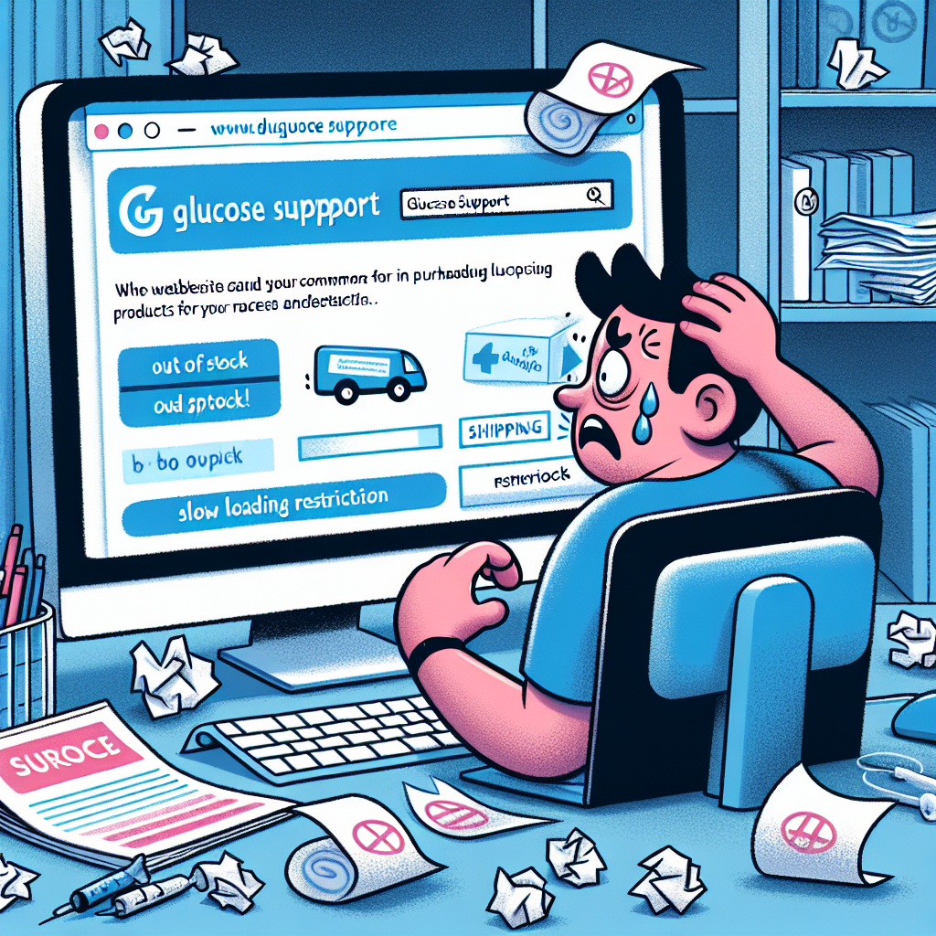 Dificultades comunes al adquirir Apoyo a la glucosa online