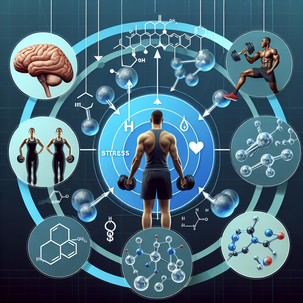 Estrés y equilibrio hormonal y ritmo de crecimiento muscular en principiantes