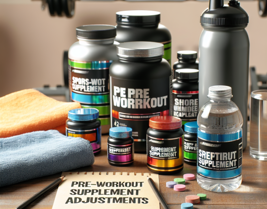 Qué ajustes hacer en suplementación con Pre-Entrenamiento