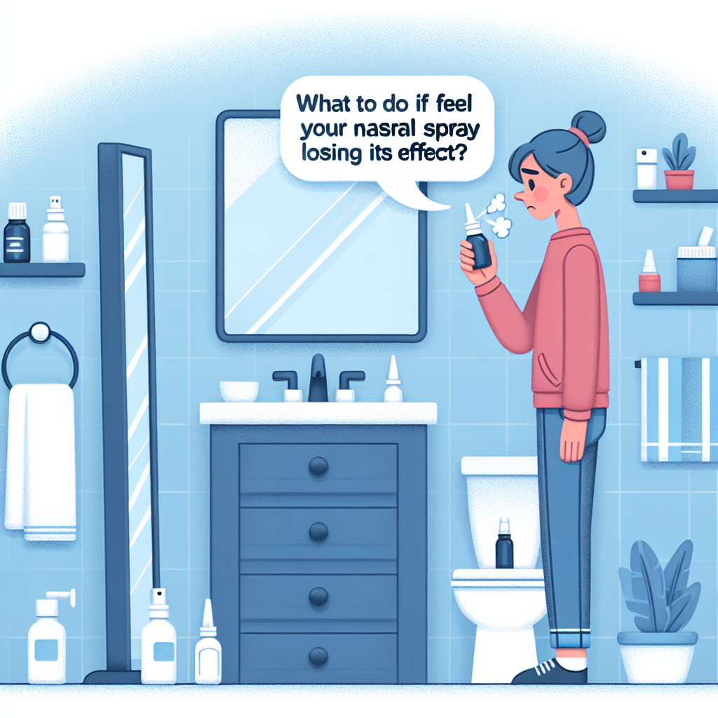 Qué hacer si sientes que Aerosoles nasales pierde efecto