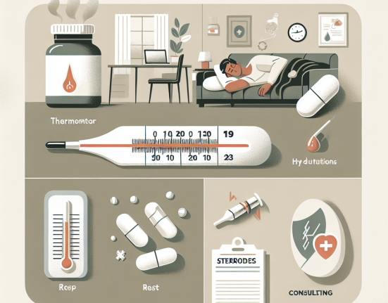 Qué hacer si tienes fiebre usando Cursos de esteroides