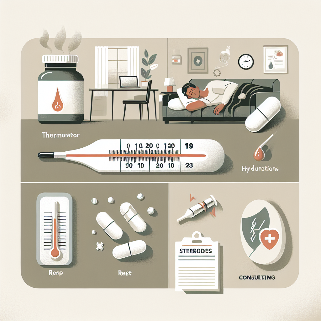 Qué hacer si tienes fiebre usando Cursos de esteroides