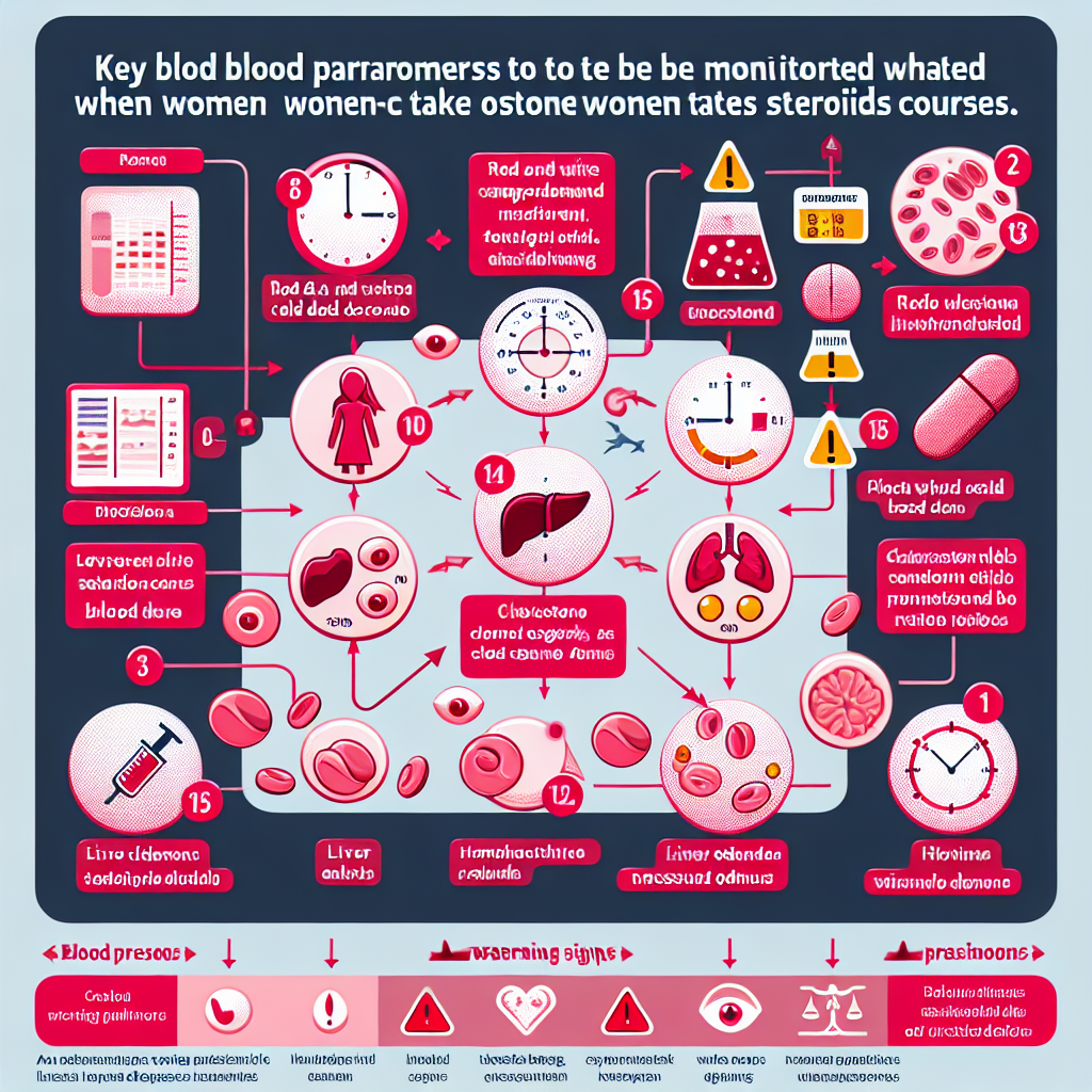 Qué parámetros vigilar en sangre al usar Cursos de esteroides para mujeres