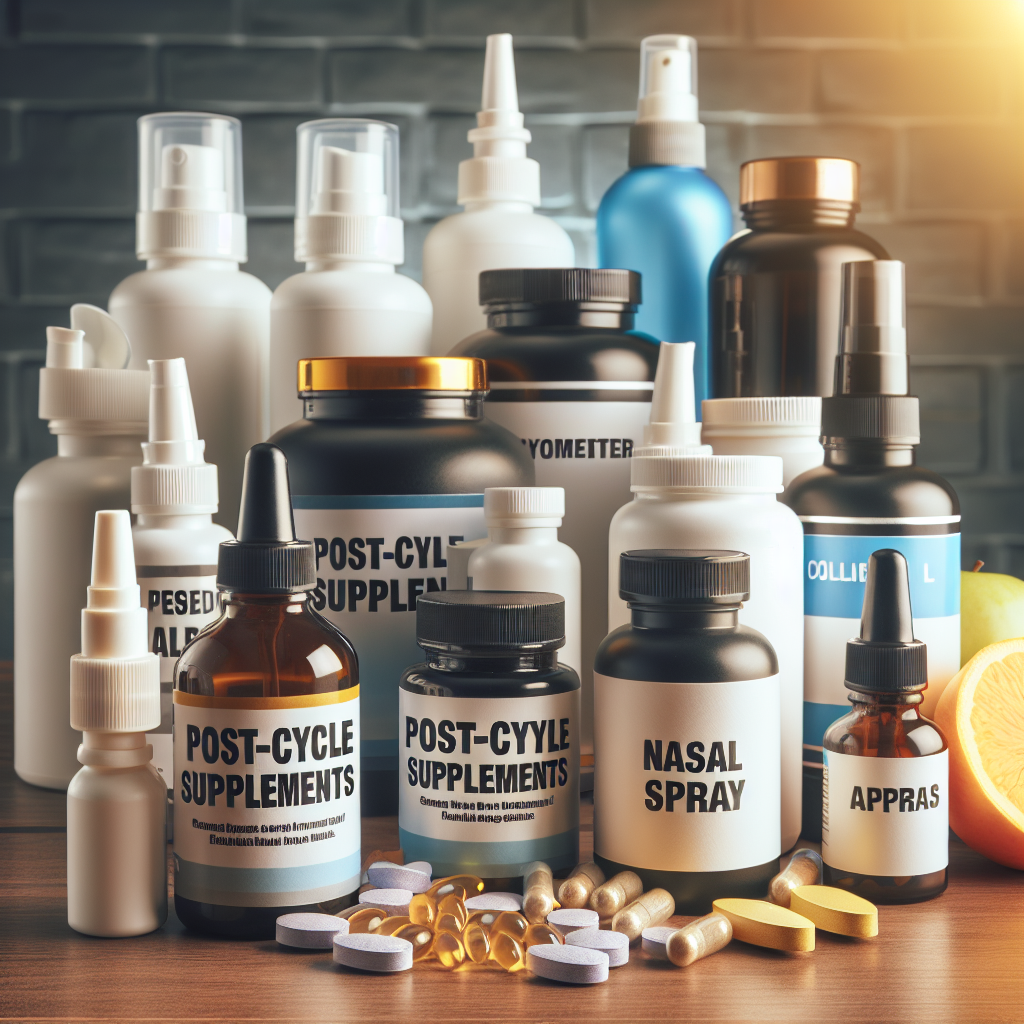 Qué suplementos post-ciclo combinan bien tras Aerosoles nasales