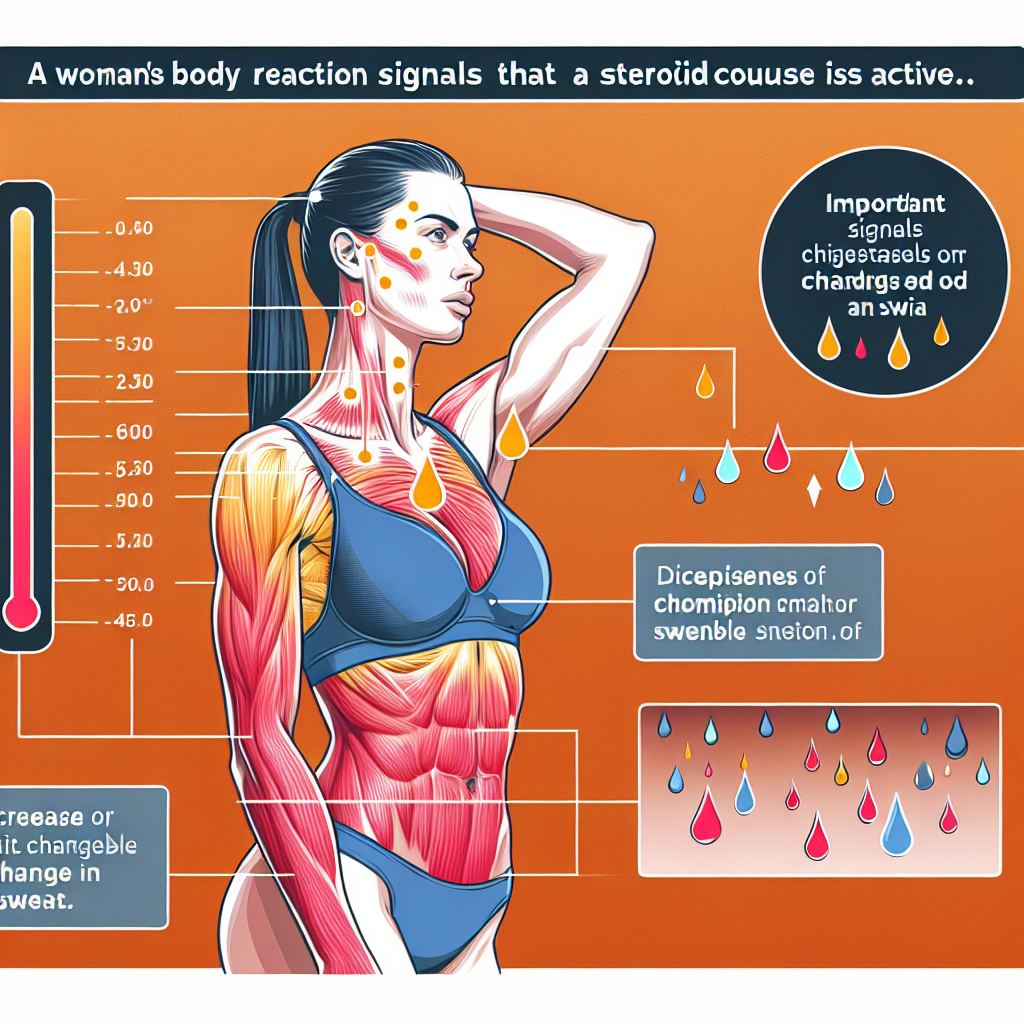 Qué tipo de sudoración indica que Cursos de esteroides para mujeres está activo